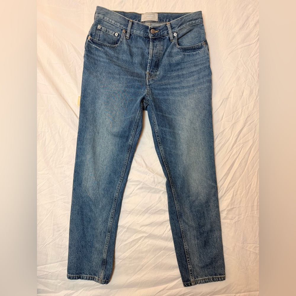 Everlane Women's Straight Leg Blue Jeans